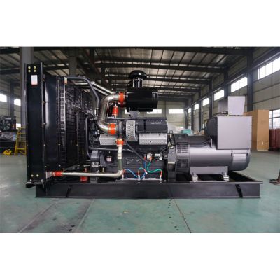 500kw申動柴油發電機組-申動12缸柴油機SD27G755D2柴油發電機組,缸徑/行程：135/155mm,柴油發電機組水冷發動機功率550KW,柴油發電機組配套馬拉松斯坦福發電機。廠價直銷歡迎選購：13773399855。